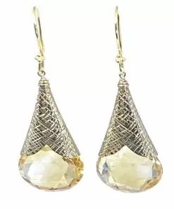 Gigi Kaufman Jewelry Gifts By Recipient Large Citrines Cone Earrings