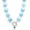 Gigi Kaufman Jewelry Gifts By Recipient Aquamarine And Moonstone Necklace With Moonstone Charm