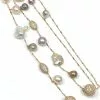 Gigi Kaufman Jewelry Multi Colored Baroque Pearls Lariate Necklace Gifts By Recipient