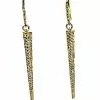 Gigi Kaufman Jewelry Gifts By Recipient Gold And CZ Skinny Earrings