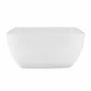 Q Home Large White Square Melamine Bowl