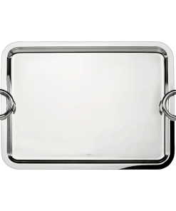 CHRISTOFLE TRAY SILVER-PLATED VERTIGO
