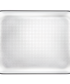 CHRISTOFLE ICONIK LETTER TRAY WITH FAWN LEATHER