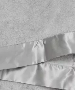Lil Giraffe Silver Powder Plush Baby Blanket (Available In Two Colors) Gifts By Occasion