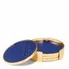 Aerin Lucas Lapis Coaster / Set Of 4