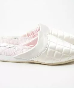 PATRICIA GREEN SLIPPERS JACKIE IVORY