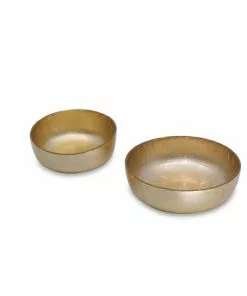 Beatriz Ball Bowl Gold Glass (Available In 2 Sizes)