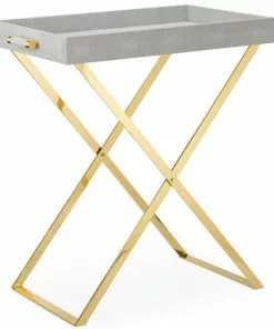 Aerin Brass Butler Tray Stand