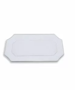 Beatriz Ball Platter Vida Charleston White Long Rectangular