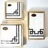 Caspari Gold Lacquer NAPKIN HOLDERs (Available In 3 Sizes) Gifts By Occasion