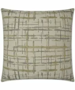 D.V. KAP Pillows DECORATIVE PILLOW - Protraction / Pewter