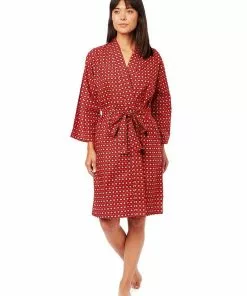 The Cat's Pajamas Hadley Luxe Pima Kimono Robe
