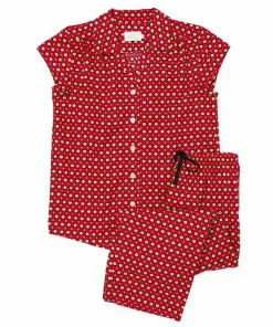 The Cat's Pajamas Hadley Luxe Pima Capri Pajama Set Gifts By Recipient