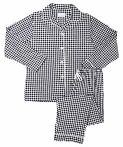 The Cat's Pajamas Gifts By Recipient Gingham Luxe Pima Pajama Set