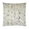 D.V. KAP Pillows DECORATIVE PILLOW -Stonewash/ Ivory