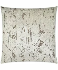 D.V. KAP Pillows DECORATIVE PILLOW -Stonewash/ Ivory