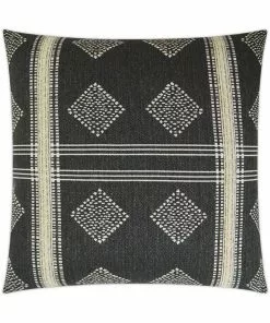 D.V. KAP Pillows DECORATIVE PILLOW - Cultural / Graphite Available In 2 Sizes