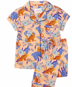 The Cat's Pajamas Tigress Pima Knit Capri (Available In 4 Sizes) Gifts By Recipient