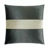 D.V. KAP Pillows DECORATIVE PILLOW - Iridescence Band / Graphite Host/Hostess