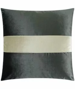 D.V. KAP Pillows DECORATIVE PILLOW - Iridescence Band / Graphite Host/Hostess