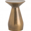 Arteriors ACCENT TABLE BURNT BRASS