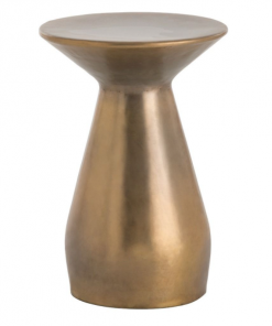 Arteriors ACCENT TABLE BURNT BRASS