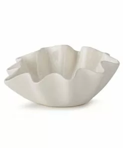 Regina Andrew Design Bowl Ceramic Ruffle (Available In 2 Sizes) Gifts By Occasion 6 Regina Andrew Design Bowl Ceramic Ruffle (Available In 2 Sizes) Gifts By Occasion
