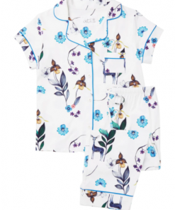 The Cat's Pajamas Deerly Pima Knit Capri Pajama Gifts By Recipient