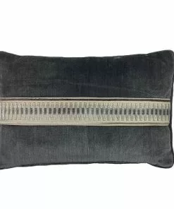 Signature Pillows Anthem Velvet With Down Middle Ribbon Pillow (Available In 2 Sizes)