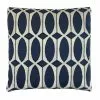 Signature Pillows Anthem Blue Oblong Circles Pillow 2 Signature Pillows Anthem Blue Oblong Circles Pillow