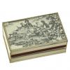 JM Piers BLACK TOILE MATCHBOX COVER Father's Day