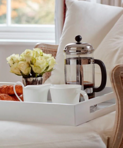 Addison Ross Gifts By Occasion Tray Lacquered White (Large)