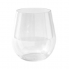 Caspari Acrylic Tumbler Stemless Wine Glass In Crystal Clear