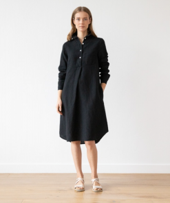 Linen Me Dress Linen Black Camilla Gifts By Recipient