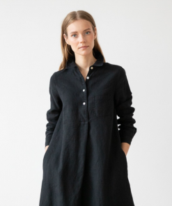 Linen Me Dress Linen Black Camilla Gifts By Recipient