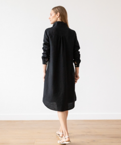 Linen Me Dress Linen Black Camilla Gifts By Recipient