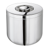 CHRISTOFLE STAINLESS STEEL INSULATED ICE BUCKET