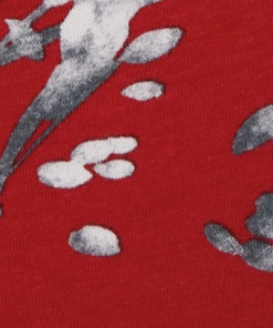 The Cat's Pajamas Gifts By Recipient Willow Cerise Pima Knit Long-Sleeved Short Set (Available In 4 Sizes)