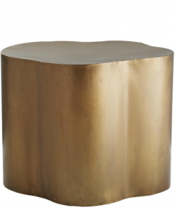 Arteriors SIDE TABLE ANTIQUE BRASS