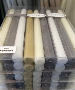 Ambient Candle Collection Candles S/6 Rustic Tapers