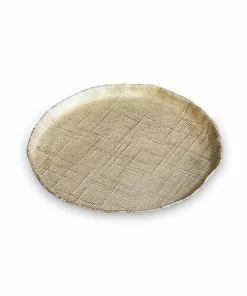 Beatriz Ball Gifts By Occasion Platter Seattle Round (Gold) Available In 2 Sizes