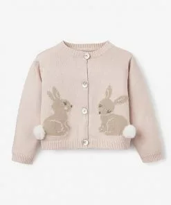 Elegant Baby Gifts By Occasion Baby Cardigan Bunny Cotton Knit
