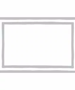 Caspari Silver Foil Striped Place Cards Gifts By Occasion