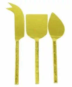 Be Home CHEESE KNIVES FORGED GOLD - SET OF 3