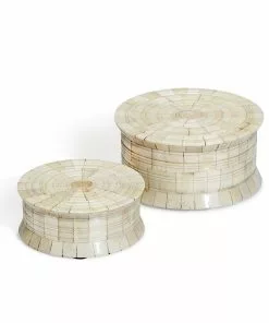 Interlude BOX ELSIE ROUND BONE