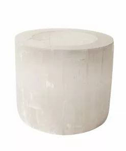 BIDKhome Gifts By Occasion HURRICANE SELENITE - WHITE