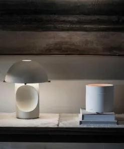 1889 WAX LIGHTING CANDLE WHITE PORCELAINE CLARISSE By Wax Lighting