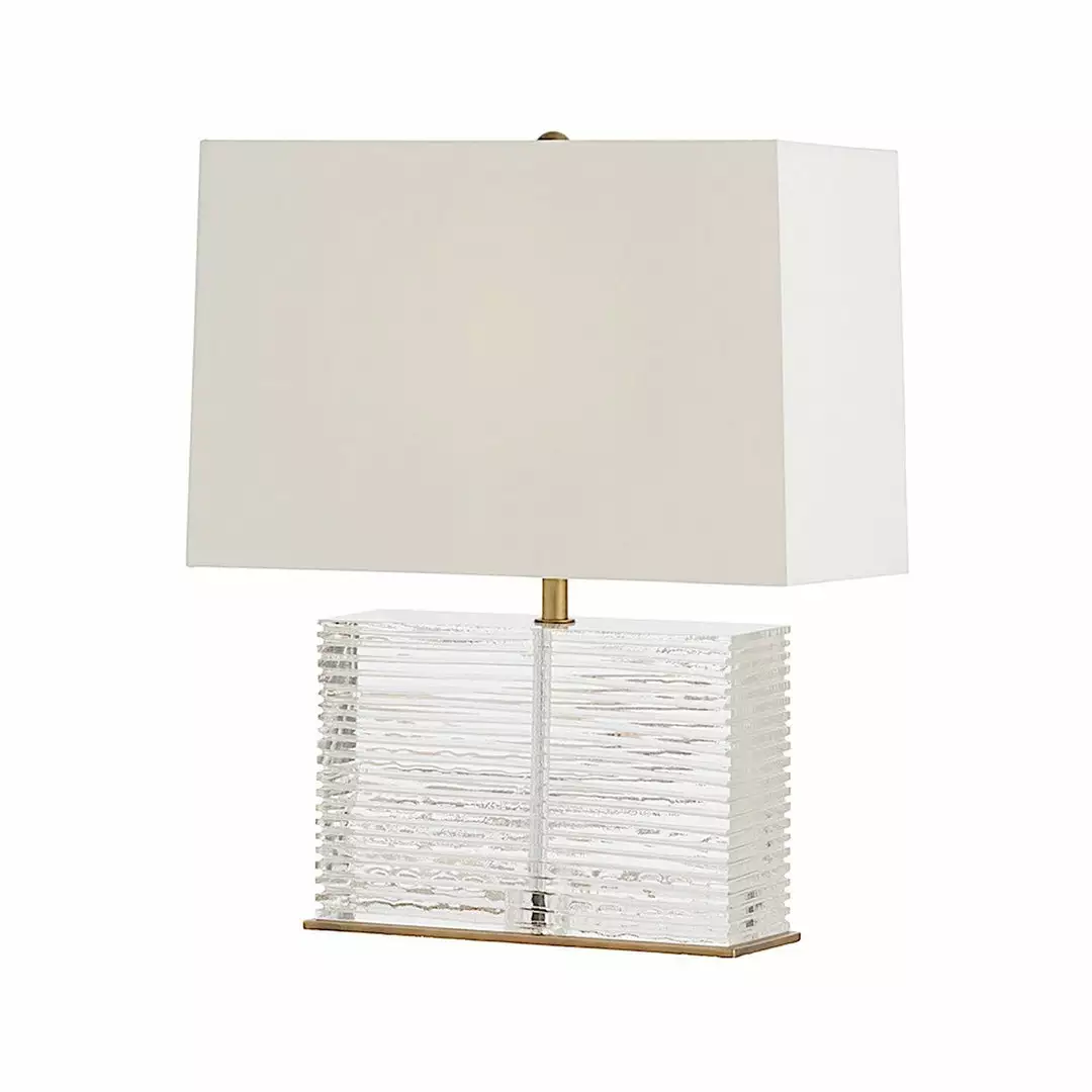 Arteriors Gifts By Occasion TABLE LAMP ETCHED GLASS RECTANGULAR Arteriors Gifts By Occasion TABLE LAMP ETCHED GLASS RECTANGULAR