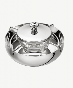 CHRISTOFLE ALBI SILVER-PLATED CAVIAR SERVING SET
