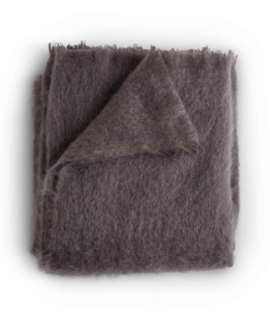 Evangeline Linens Mohair Throw By Evangeline (Available In 9 Colors)